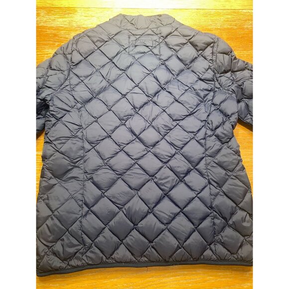 Hackman Mens Quilted Down Jacket With Snap Buttons & Collar - Picture 6 of 6